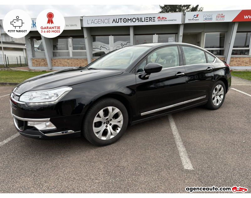 Achat voiture occasion, Auto occasion pas cher | Agence Auto Citroen C5 1.6L HDI 115  MILLENIUM + /SEMI- CUIR/RADAR AV.AR/GPS Noir Année 2014 Manuelle Diesel
